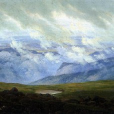 Caspar David Friedrich; Drifting Clouds; 1820