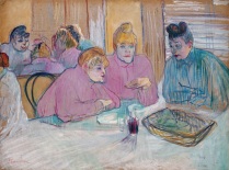 Henri_de_Toulouse-Lautrec_The ladies in the brothel dining-room030