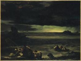 Théodore Géricault; Deluge; 1818-20; oil on canvas; 97 x 130 cm; Musée du Louvre