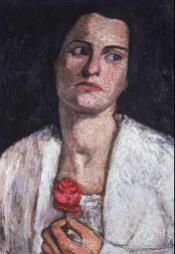 Paula Modersohn-Becker; Clara Rilke-Westhoff; 1905; oil on canvas; 52 x 36.8 cm