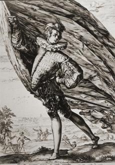 Standard-Bearer Goltzius, Hendrik, 1587