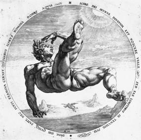 ICARUS Hendrik Goltzius 1588