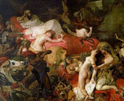 Delacroix’s Death of Sardanapalus