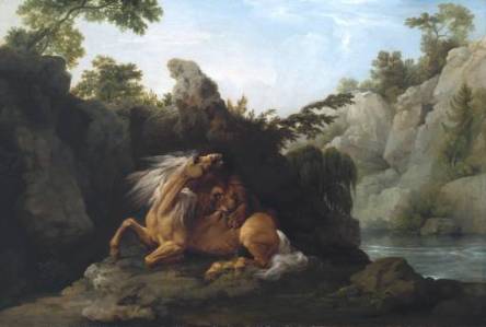 Horse Devoured by a Lion
