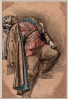 "Injured Turk, Falling Backward" by Anne-Louis Girodet de Roucy-Trioson